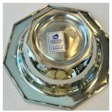 Minnesota Kitchen Towel - Paper Towel Holder, 2 Candle Holders, Silver Bowl, Ceramic Bowl & Forks