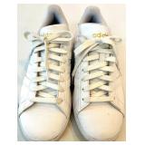Adidas White Sneakers - Low-Top Casual Shoes with 3 Stripes