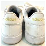Adidas White Sneakers - Low-Top Casual Shoes with 3 Stripes