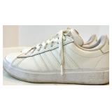 Adidas White Sneakers - Low-Top Casual Shoes with 3 Stripes