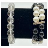 Assorted Costume Jewelry Lot - Necklaces & Bracelets