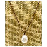 Gold-Tone Pearl Necklace, Pink Enamel Bangle & Assorted Earrings - Fashion Jewelry Lot