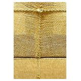 Gold-Tone Jewelry Set: Floral Dome Ring, Crystal Flower Ring, Pink Drop Earrings, Multi-Strand Necklace