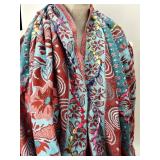 Raj 100% Rayon Scarf & Pashmina Scarves - 3-Piece Set - Made in India
