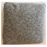 Two Gray Throw Pillows for Sofa & Bed Decor