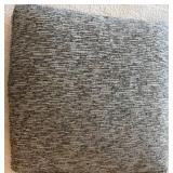 Two Gray Throw Pillows for Sofa & Bed Decor