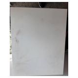 Two-Drawer Metal Filing Cabinet on Casters - 18x14x26