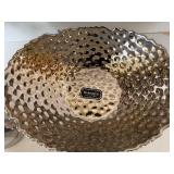 Paris Tray, Paris Covered Jar,  Baroque Hammered Bowl & Greens