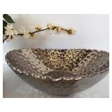 Paris Tray, Paris Covered Jar,  Baroque Hammered Bowl & Greens