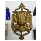 Antique Match Holder - Miniature Bottles, Clothes Pins & Parts Collection