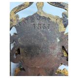 Antique Match Holder - Miniature Bottles, Clothes Pins & Parts Collection