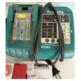 Makita LXDT01 18V Cordless Impact Driver, Belt Sander with DC18RA Charger and 18V Battery
