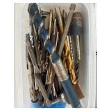 Assorted Drill Bit Sets - Twist Drill Bits in Gray Metal Case