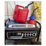 Powerhorse 4000 Portable Generator - 208cc OHV Engine - 4000W