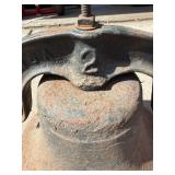 Antique Cast-Iron Farm Bell #2 USA
