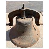 Antique Cast-Iron Farm Bell #2 USA