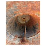 Antique Cast-Iron Farm Bell #2 USA