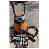 RIDGID 6.5 Peak HP 16-Gallon Wet & Dry Vacuum With Attachments