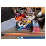 Assorted Tools & Hardware - Sanding Drum Kit, Artist Brushes & Tape