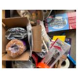 Assorted Tools & Hardware - Sanding Drum Kit, Artist Brushes & Tape