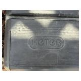 Keter Deck Box - 56x27x24 Inches - Outdoor Weatherproof Storage Chest