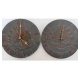 Tree of Life Wall Clocks - 12-Inch Diameter (Lot of 2)