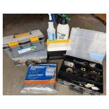 Frost King Rectangular Central Air Conditioner Cover & Assorted Tools