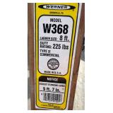 Werner W368 8 ft Type II Commercial Ladder - 225 lbs Duty Made in USA