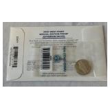 2020 West Point Special Edition Jefferson Nickel Proof - original envelope with plastic