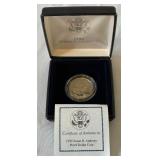1999 Susan B. Anthony Proof Dollar Coin - original package with COA