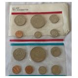 1973 P/D Uncirculated US Mint set OGP 13 coins - original gov