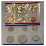 1985 P/D Uncirculated US Mint set OGP - cello wrap only