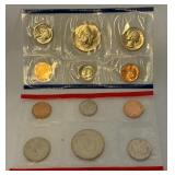 1985 P/D Uncirculated US Mint set OGP - cello wrap only