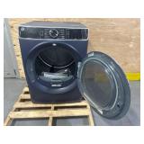 GE 7.8-cu ft Reversible Side Swing Door Stackable Steam Cycle Smart Gas Dryer (Sapphire Blue) ENERGY STAR- Model # GFD85GSPNRS MSRP $1,449