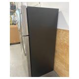 GE 16.6-cu ft Top-Freezer Refrigerator with Ice Maker (Stainless Steel) ENERGY STAR- Model # GIE17GSNRSS MSRP $1,009