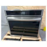 Frigidaire Gallery 30-in Single Electric Wall Oven with Air Fry True Convection and Self-cleaning (Fingerprint Resistant Stainless Steel) Model # GCWS3067AF MSRP $2,599