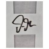 Justin Jefferson Auto Beckett Witnessed Signed Number 8