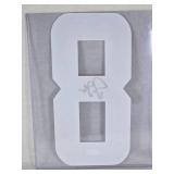 Justin Jefferson Auto Beckett Witnessed Signed Number 8