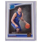 Luka Doncic Rookie 2018-19 Panini Donruss #177 Rated Rookie - Dallas Mavericks Basketball Card