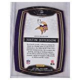 Justin Jefferson Rookie 2020 Panini Select Prizm Die Cut #261 - Minnesota Vikings Football Card