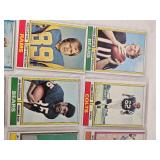 Lot of over 40 Vintage Football Cards Featuring Players from 1970s NFL Teams