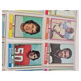 Lot of over 40 Vintage Football Cards Featuring Players from 1970s NFL Teams