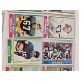 Lot of over 40 Vintage Football Cards Featuring Players from 1970s NFL Teams