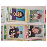Lot of over 40 Vintage Football Cards Featuring Players from 1970s NFL Teams