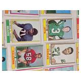 Lot of over 40 Vintage Football Cards Featuring Players from 1970s NFL Teams