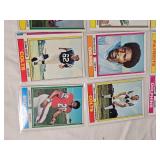 Lot of over 40 Vintage Football Cards Featuring Players from 1970s NFL Teams