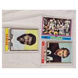 Lot of over 40 Vintage Football Cards Featuring Players from 1970s NFL Teams