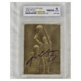 Kobe Bryant Auto Rookie 1996 Fleer 23kt Gold Limited Edition Signature WCG 10 - Los Angeles Lakers Basketball Card