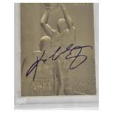 Kobe Bryant Auto Rookie 1996 Fleer 23kt Gold Limited Edition Signature WCG 10 - Los Angeles Lakers Basketball Card