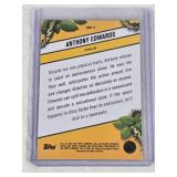 Anthony Edwards 2025 Topps Chrome Instinct Refractor INS-7 - Basketball Card